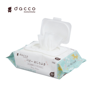 Khăn ướt em bé có nắp dc 80 miếng