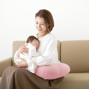 Gối cho bé bú Hồng (Cỡ lớn)